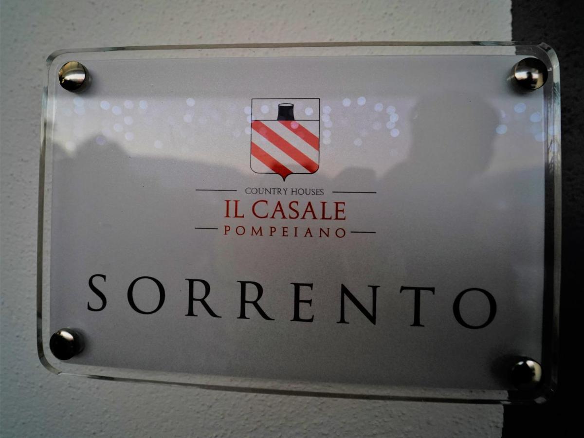Apartamento Il Casale Pompeiano Exterior foto